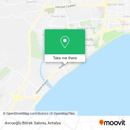 Avcuoğlu Börek Salonu map