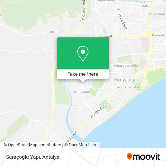 Saraçoğlu Yapı map