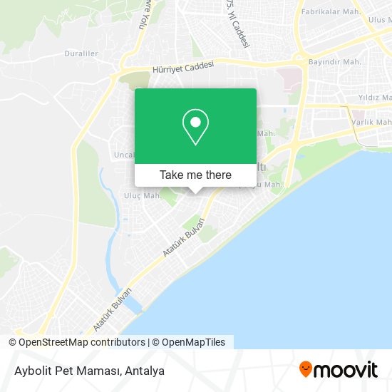 Aybolit Pet Maması map