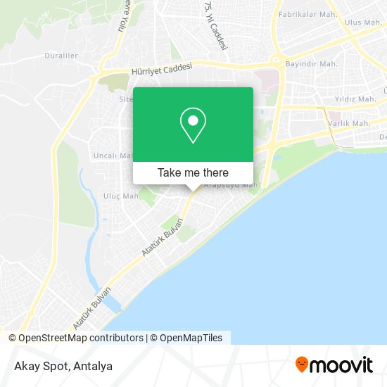 Akay Spot map