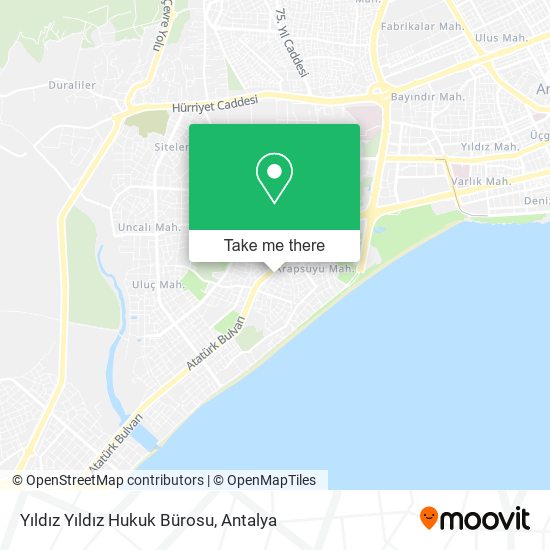 Yıldız Yıldız Hukuk Bürosu map