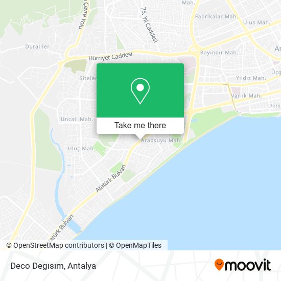 Deco Degısım map