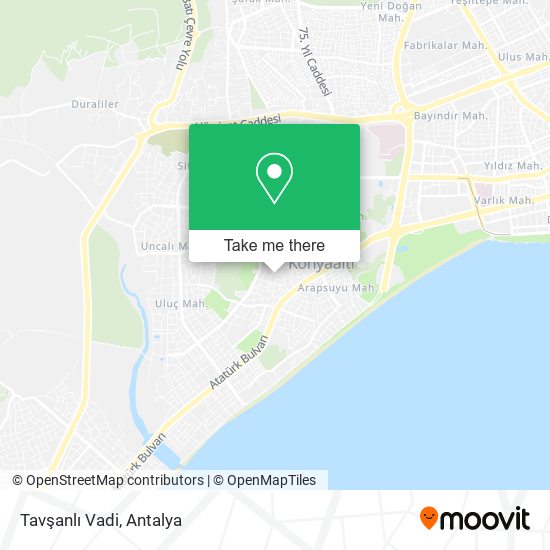 Tavşanlı Vadi map