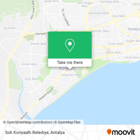 Sok Konyaaltı Beledıye map