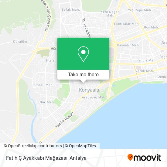 Fatih Ç Ayakkabı Mağazası map