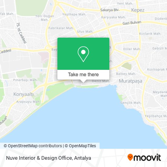 Nuve Interior & Design Office map