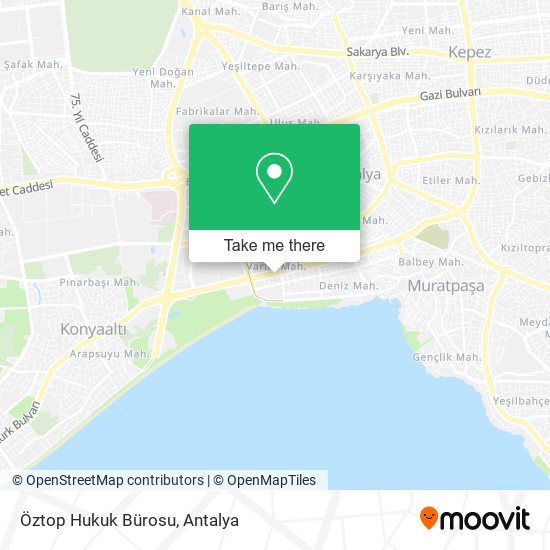 Öztop Hukuk Bürosu map