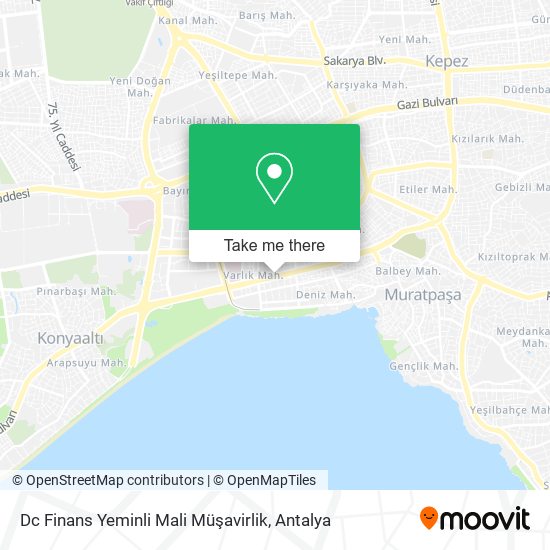 Dc Finans Yeminli Mali Müşavirlik map
