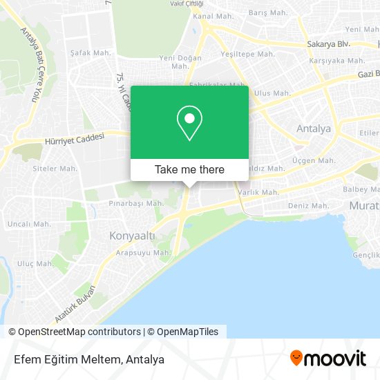 Efem Eğitim Meltem map