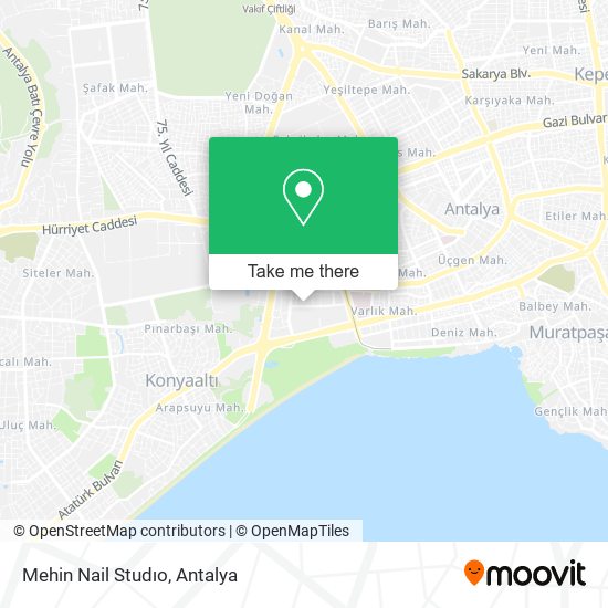 Mehin Nail Studıo map