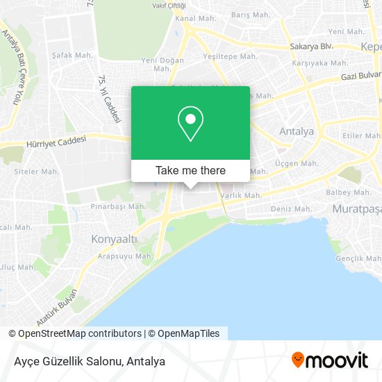 Ayçe Güzellik Salonu map