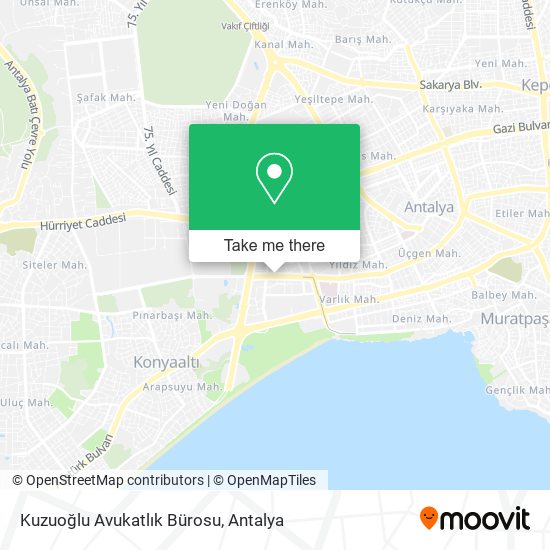 Kuzuoğlu Avukatlık Bürosu map