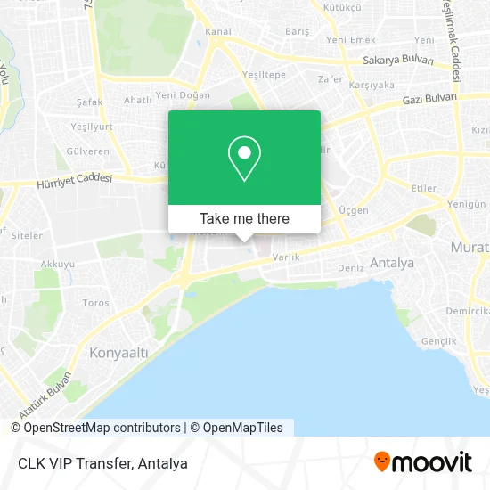 CLK VIP Transfer map