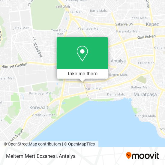 Meltem Mert Eczanesı map