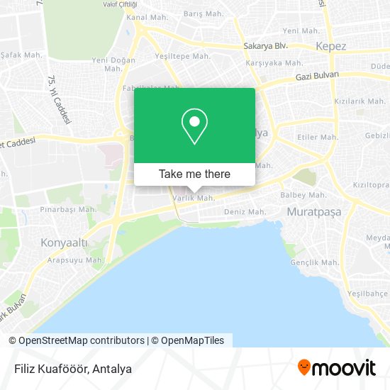 Filiz Kuafööör map