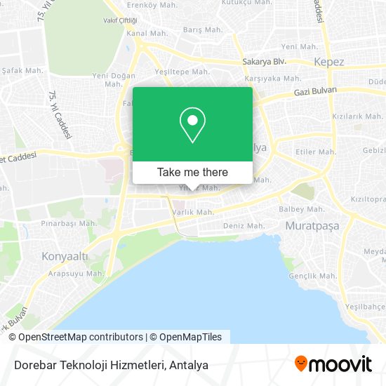 Dorebar Teknoloji Hizmetleri map