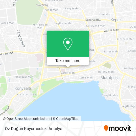 Öz Doğan Kuyumculuk map