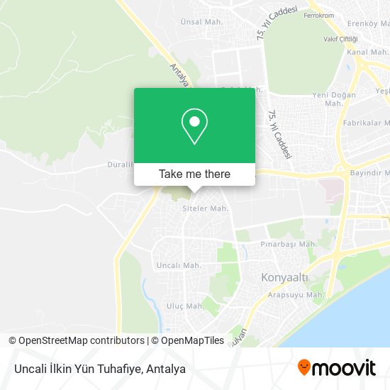 Uncali İlkin Yün Tuhafiye map