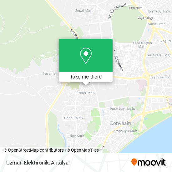Uzman Elektıronik map