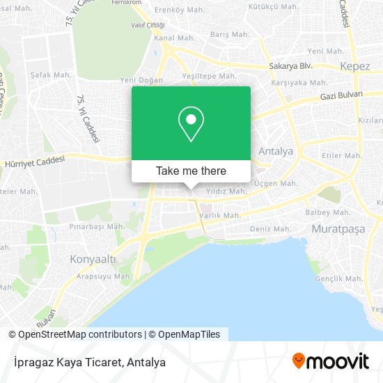 İpragaz Kaya Ticaret map