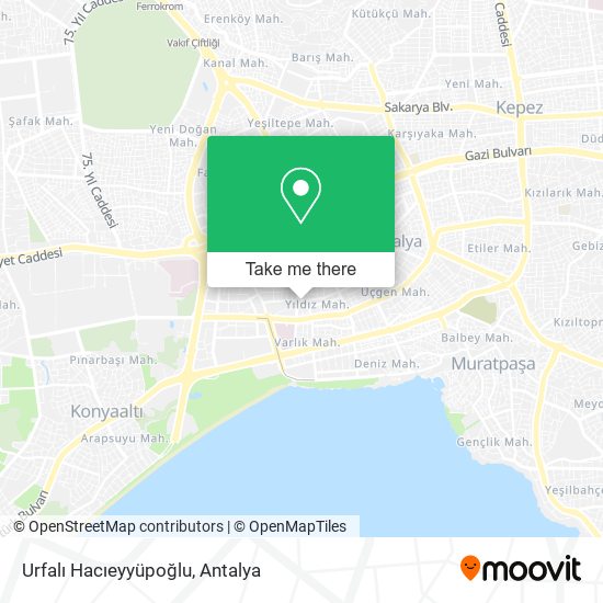 Urfalı Hacıeyyüpoğlu map