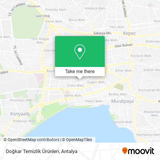 Doğkar Temizlik Ürünleri map