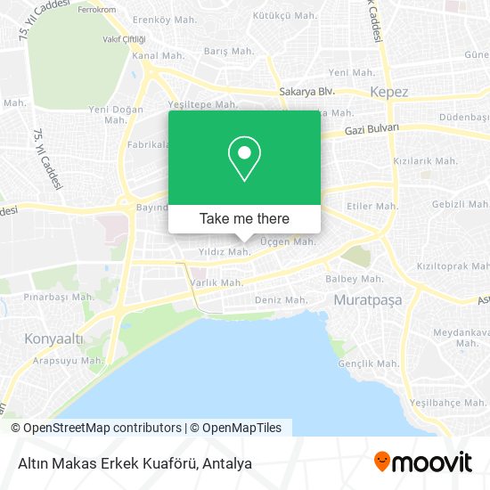 Altın Makas Erkek Kuaförü map