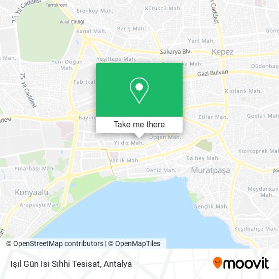 Işıl Gün Isı Sıhhi Tesisat map
