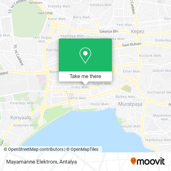 Mayamarıne Elektronı map