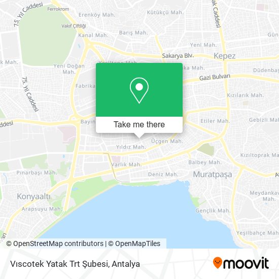 Vıscotek Yatak Trt Şubesi map