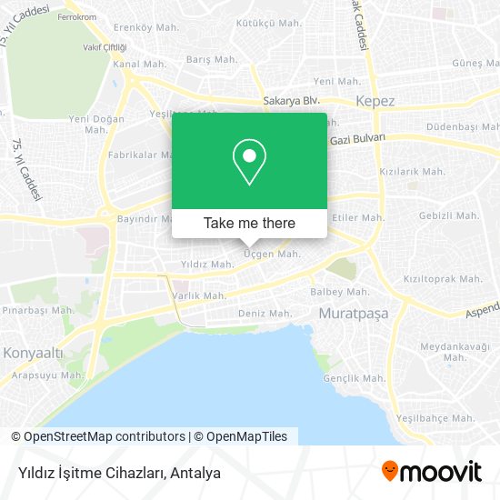 Yıldız İşitme Cihazları map