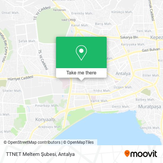 TTNET Meltem Şubesi map