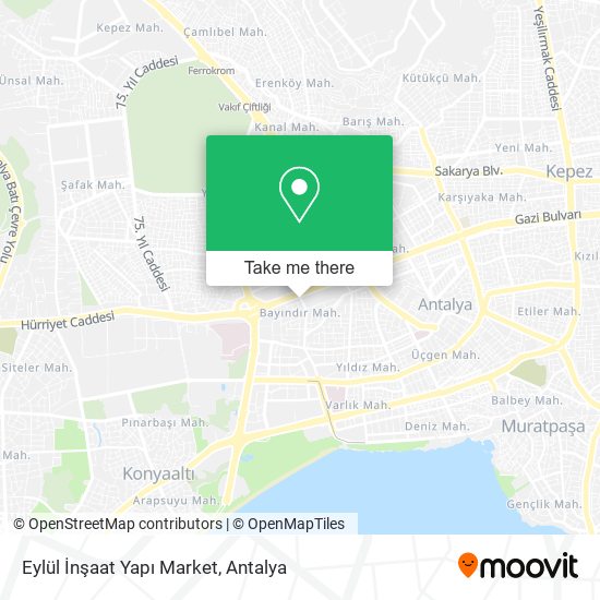 Eylül İnşaat Yapı Market map