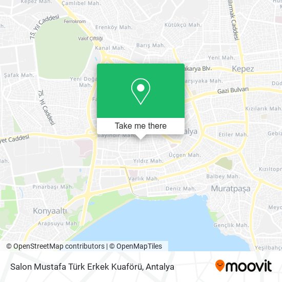 Salon Mustafa Türk Erkek Kuaförü map