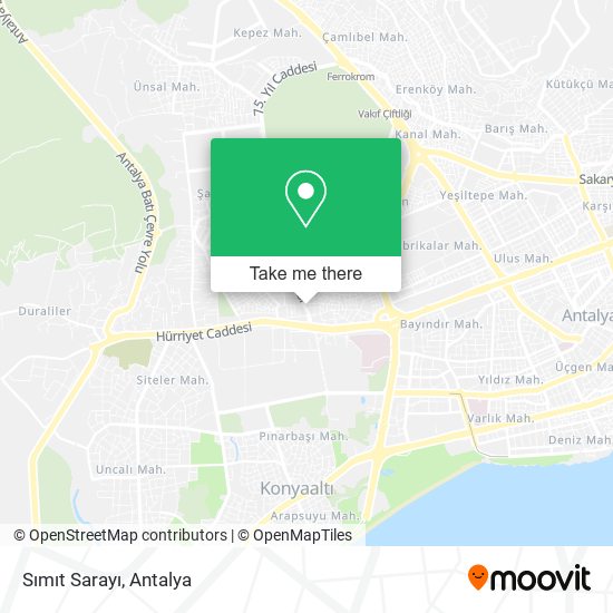 Sımıt Sarayı map