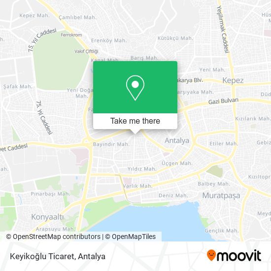 Keyikoğlu Ticaret map