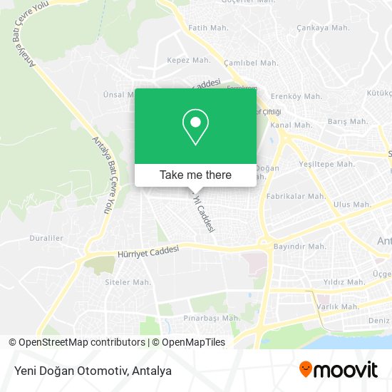 Yeni Doğan Otomotiv map