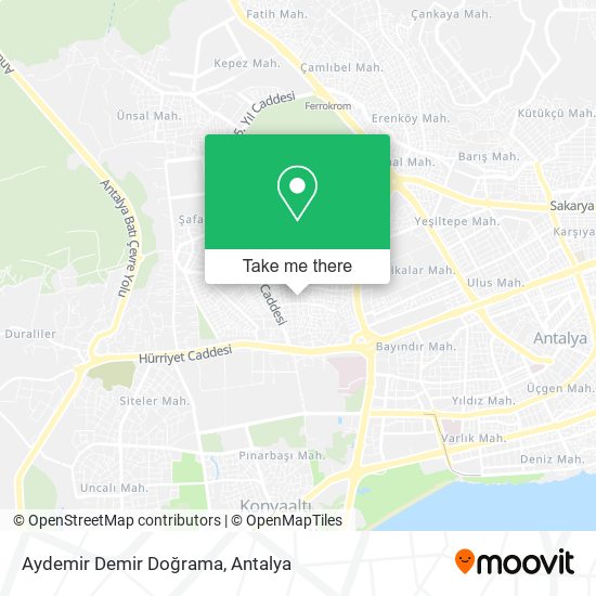 Aydemir Demir Doğrama map