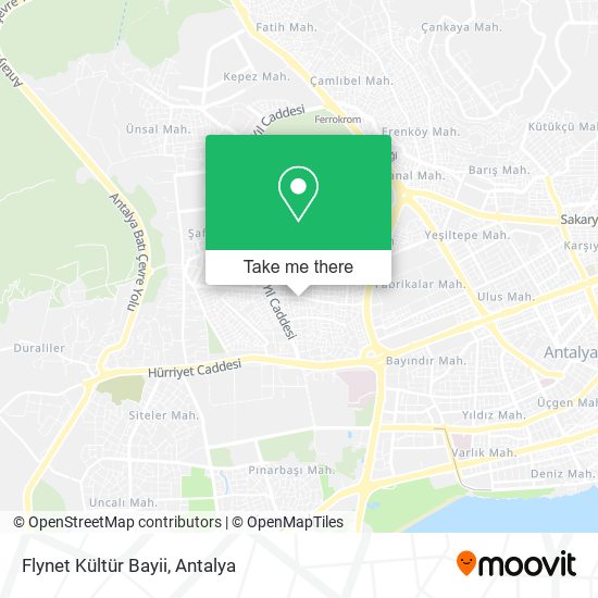 Flynet Kültür Bayii map
