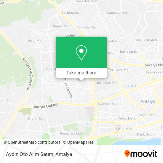 Aydın Oto Alım Satım map