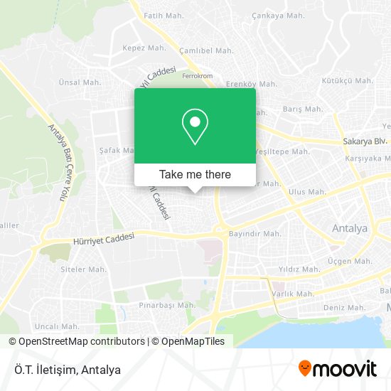 Ö.T. İletişim map