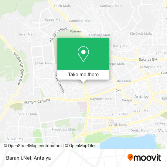 Baranli.Net map
