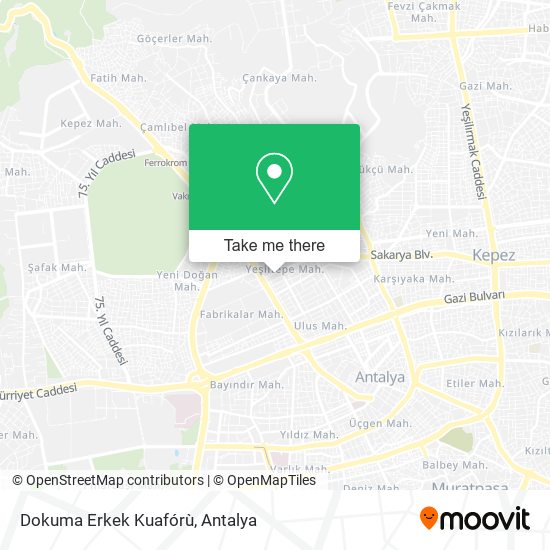 Dokuma Erkek Kuafórù map