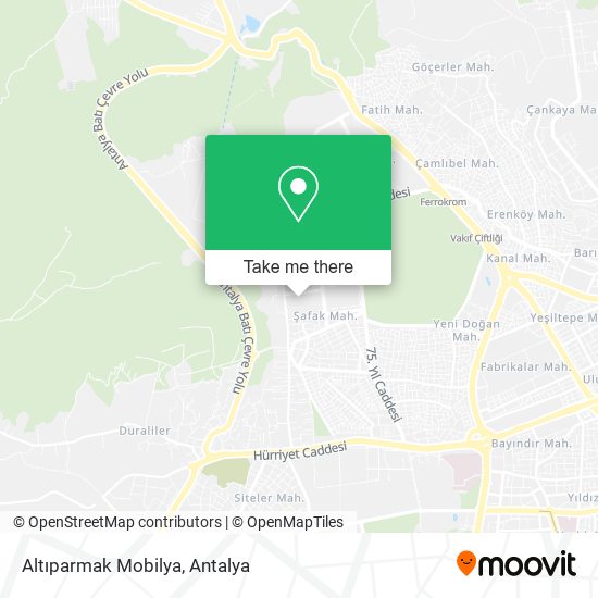 Altıparmak Mobilya map