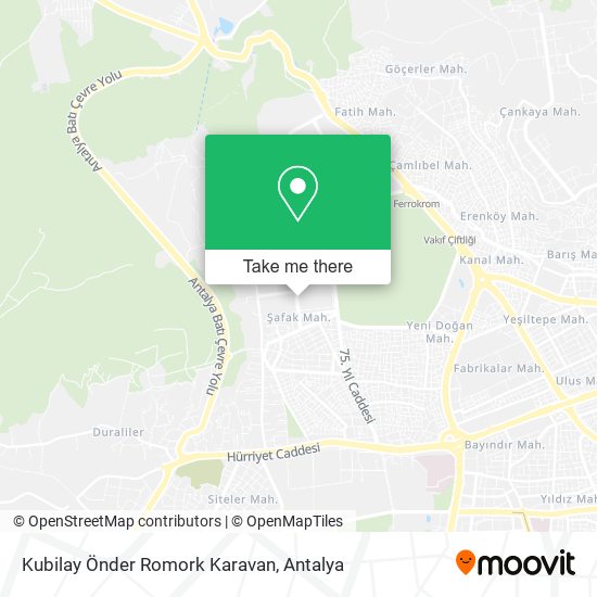 Kubilay Önder Romork Karavan map