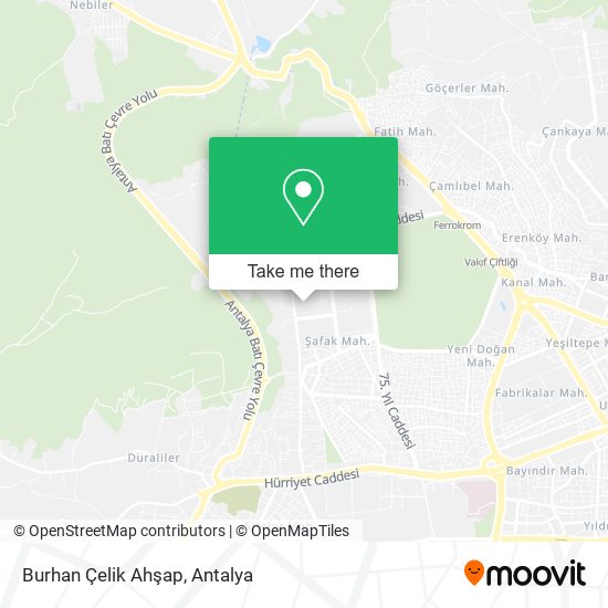 Burhan Çelik Ahşap map