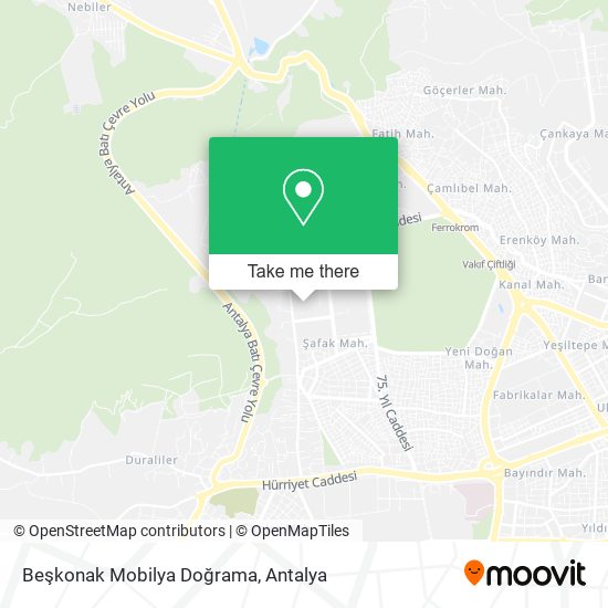 Beşkonak Mobilya Doğrama map
