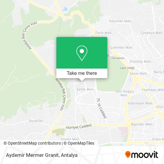 Aydemir Mermer Granit map