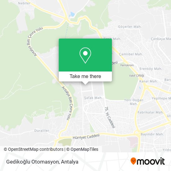 Gedikoğlu Otomasyon map