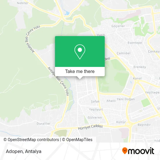 Adopen map